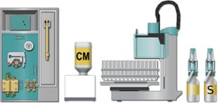 Setup for drinking water testing using a 930 Compact IC  Flex with automatic KOH eluent generation (948 Continuous IC  Module, CEP)