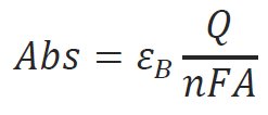 Calculation of electrochemical parameters from data 