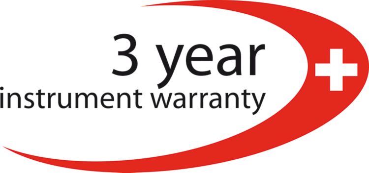 3 year instrument warranty logo, CMYK, positive, TIFF