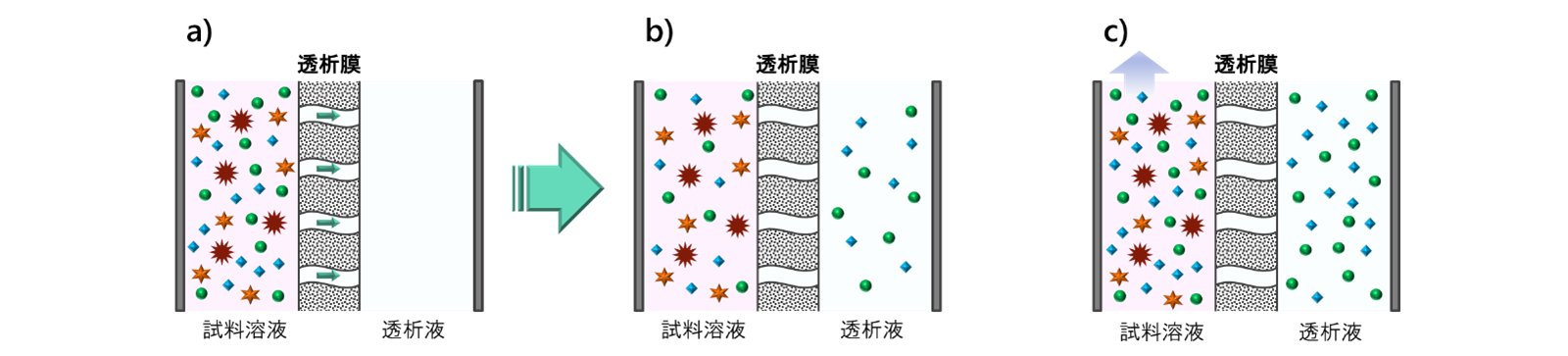 図31-1　拡散透析の概念