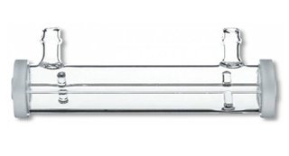 Micro tubo de vidro, quartzo e aço inox