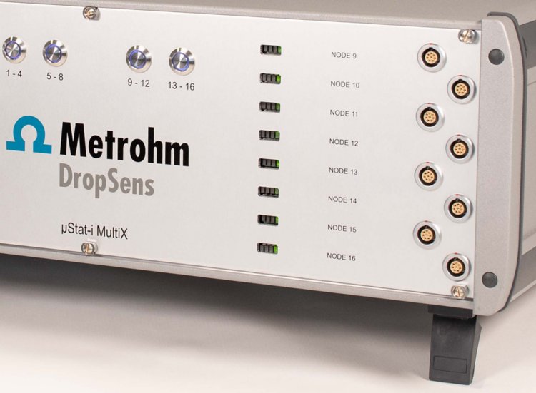 Multi-channel bipotentiostat, galvanostat, and impedance analyzer with MultiplEIS® Technology (dual-channel electrochemical impedance spectroscopy measurements).